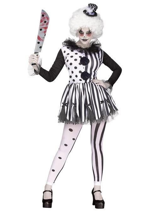 Killer Clown Costume for Women