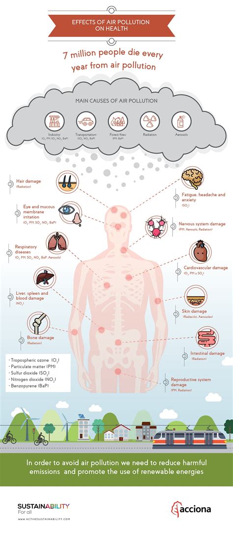 The effects of air pollution on human health