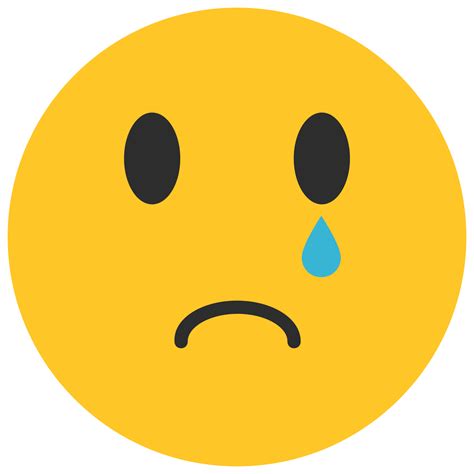 Sad Face Emoji 13743772 PNG