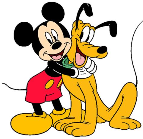 Mickey, Minnie and Pluto Clip Art 2 | Disney Clip Art Galore