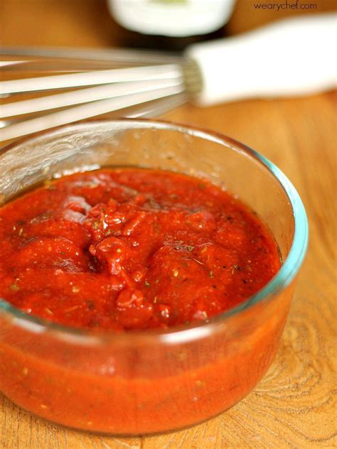 Perfect Homemade Pizza Sauce Recipe for Under a Dollar! - The Weary Chef