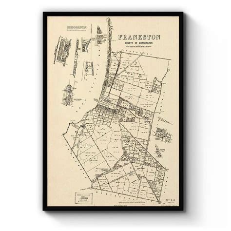 Frankston, Victoria Vintage Maps