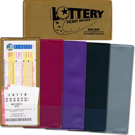 Storesmart Lotto Ticket Holders 5-pack Plastic Midnight - Etsy | Lotto ...