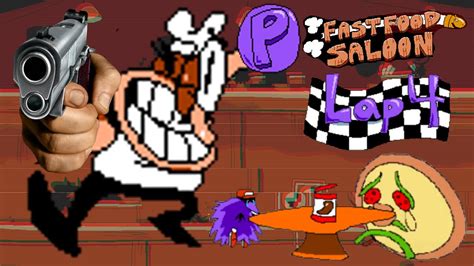 Pizza Tower - Fast Food Saloon Lap 4 P Rank - YouTube