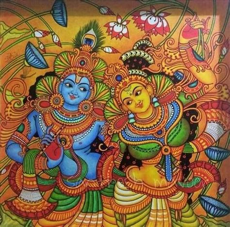 Top 10 Renowned Kerala Mural Artists and their Paintings | Kerala mural ...