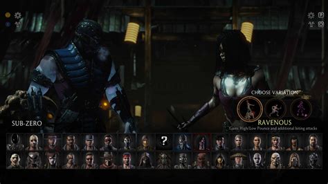 Mortal Kombat X Characters