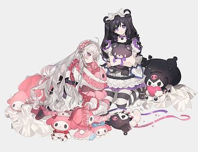 Online crop | HD wallpaper: Sanrio, Kuromi, My Melody | Wallpaper Flare