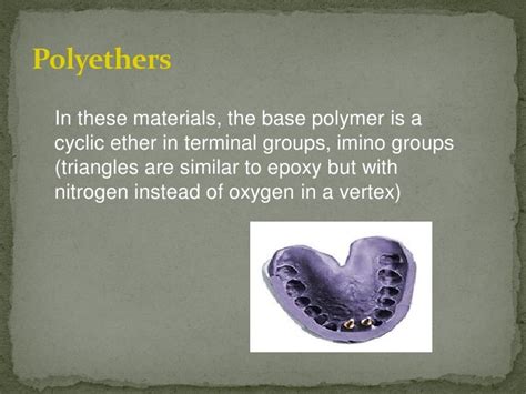 Polyethers and polysulfides