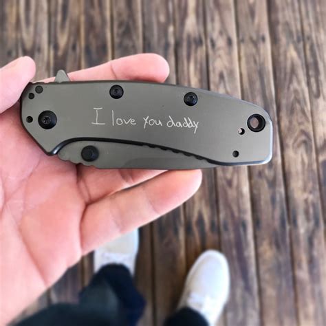 Kershaw Folding Knife Personalized Groomsmen Gift Engraved | Etsy