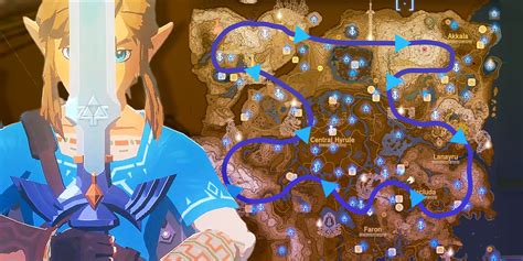 All Dragon Paths (& Locations) In Zelda Tears of the Kingdom