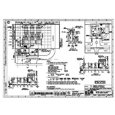 Electrical Layout Plan and Elevation (33kv Substation) in New Town ...