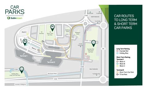 Dublin Airport Parking Map and Directions | Dublin Airport