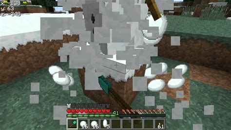 Minecraft : Infinite Snowball Farm (READ DESCRIPTION) - YouTube