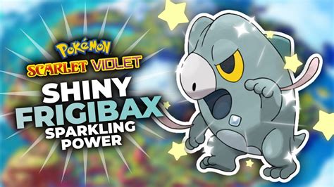 Shiny Frigibax (Sparkling Power) in Pokemon Scarlet & Violet - YouTube