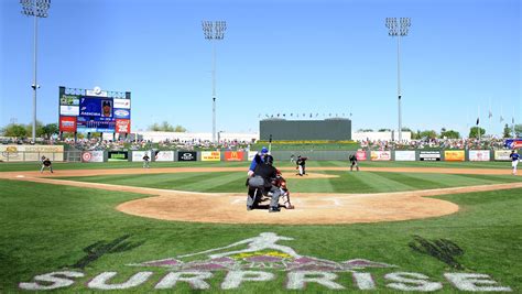 Surprise Stadium spring training guide for Rangers, Royals fans