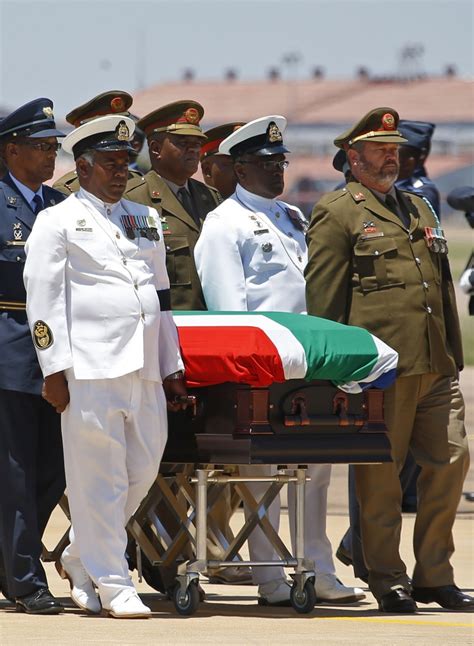 Nelson Mandela's Final Journey in Pictures; Funeral at His Village on ...