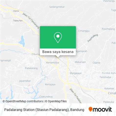 Cara ke Padalarang Station (Stasiun Padalarang) di Bandung menggunakan ...