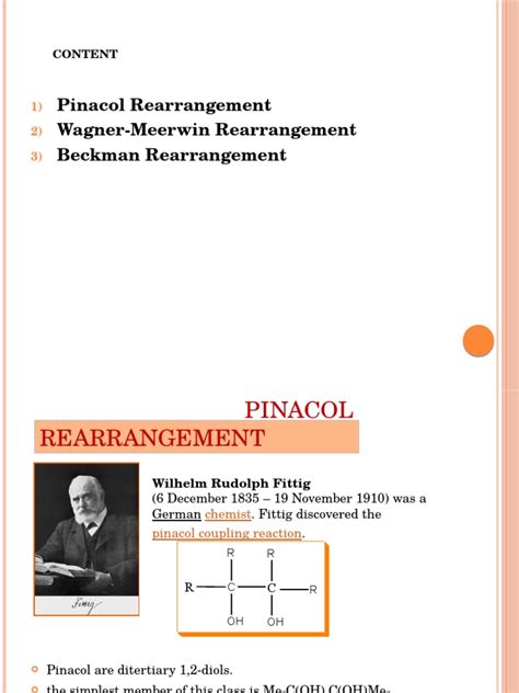 Name Reaction Rearrangement | PDF | Chemical Reactions | Chemical Compounds