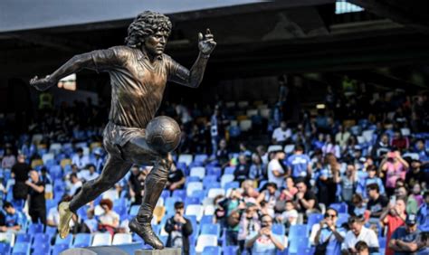 Napoli Unveil Diego Maradona Statue | Pragativadi | Odisha News ...