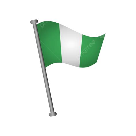 Nigeria Flag, Nigeria, Flag, Nigeria Flag Shinning PNG and Vector with ...