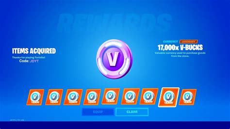 REDEEM THE 13,500 V BUCKS CODE IN FORTNITE! (How To Get Free V Bucks ...