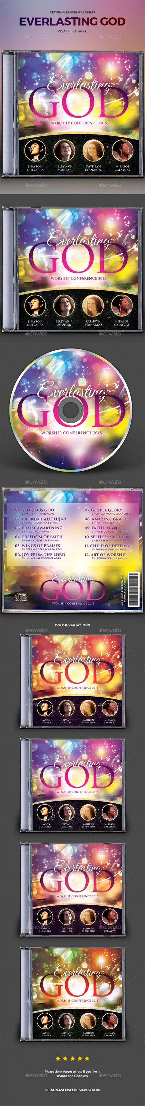 Everlasting God CD Album Artwork, Print Templates | GraphicRiver