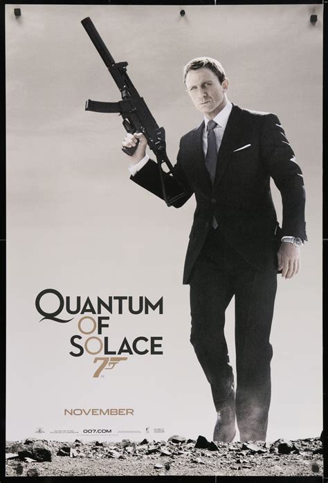 James Bond - Quantum of Solace - 2008 - Original Movie Poster – Art of ...