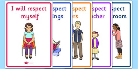 👉 Respect in the Classroom | Display Posters Resource | Twinkl