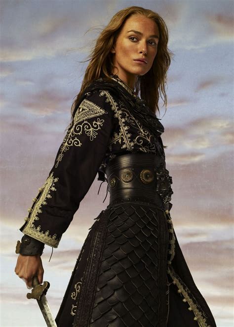 Keira Knightley as Elizabeth Swann - The Pirates of the Caribbean - Hot ...