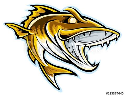 Walleye in 2021 | Walleye, Free clipart images, Fish vector