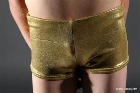 TBM Robbie Gold Boody Shorts Complete Set - Face Boy - DaftSex HD