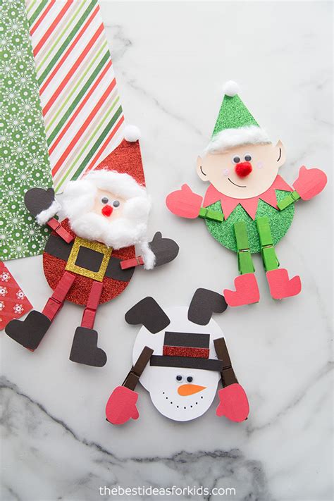 7 Fun Christmas Clothespin Crafts | KiwiCo