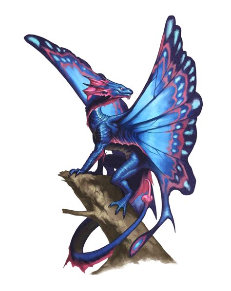 Faerie Dragon - Pathfinder PFRPG DND D&D 3.5 5E 5th ed d20 fantasy ...