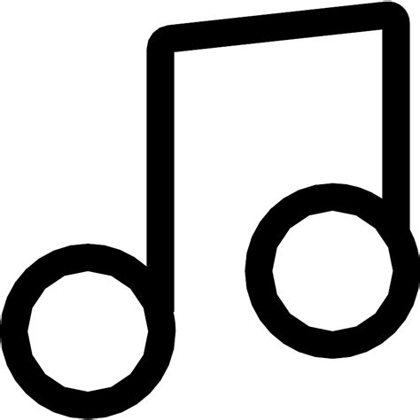 Music Note Symbol Vector SVG Icon - SVG Repo