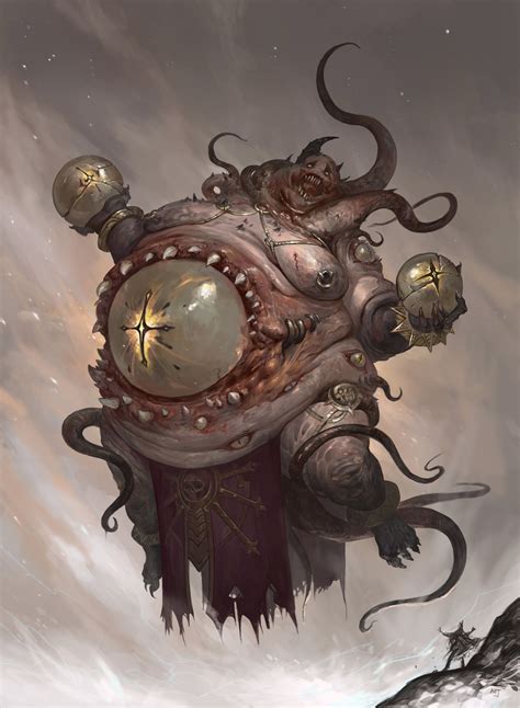 1603_Beholder, minjun Kim | Creature concept art, Monster concept art ...