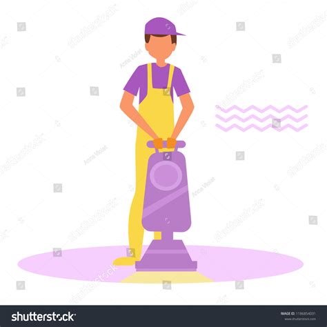 Carpet Cleaning Vector Cartoon Isolated Art Stock Vector (Royalty Free ...