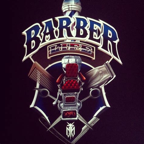 Images For > Barber Shop Logo Psd