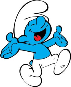 Smurf Logo Image Svg