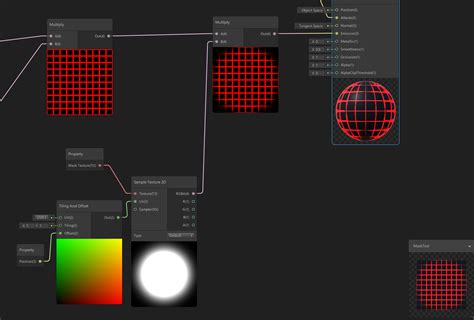 Unity: Size-independent tiling of a material