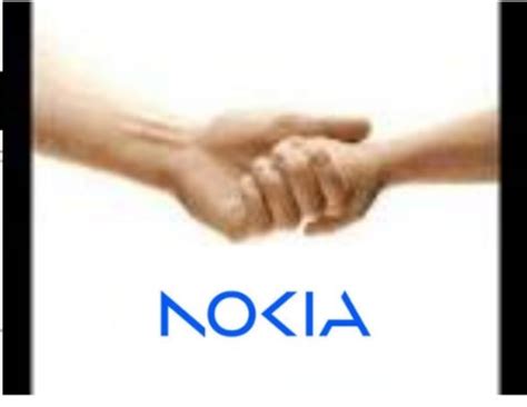 Nokia New Logo with Nokia handshake by The3Kittens on DeviantArt