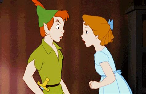 Pin for Later: 38 of the Best Disney Kisses of All Time Peter Pan and ...