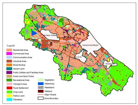 Kanpur India Map