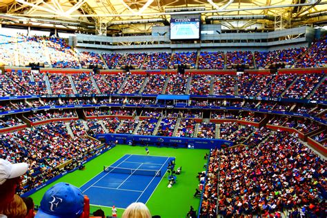 Arthur Ashe Stadium, Home of the US Open, NYC [OC] [6000x4000] : r ...