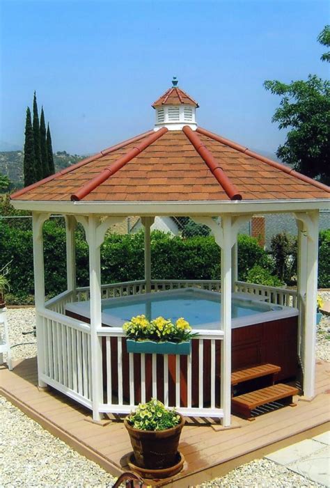 26 Spectacular Hot Tub Gazebo Ideas