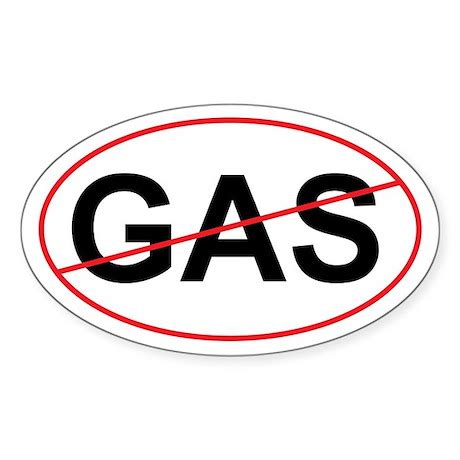 No GAS "Green" Oval Decal by 239_Bean