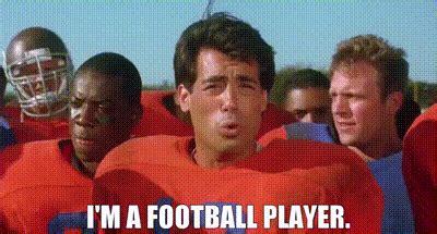 YARN | I'm a football player. | The Waterboy (1998) | Video gifs by ...