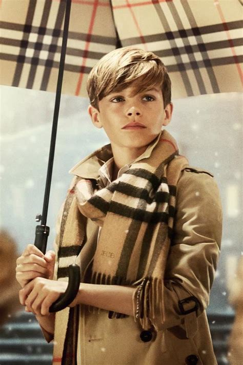 Romeo Beckham Boosts Burberry Sales