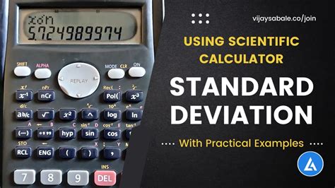 Standard Deviation With Examples: Using Scientific Calculator | Stdev ...