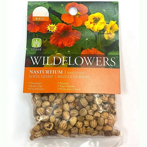 Stover Nasturtium Seed Value Pack 79013-9 - The Home Depot