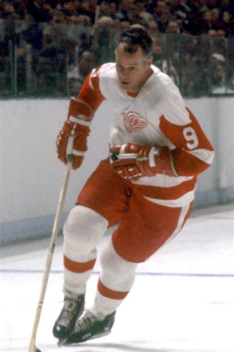 Gordie Howe | Detroit red wings hockey, Nhl red wings, Detroit hockey